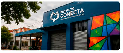 Imagem da fachada do Instituto Conecta